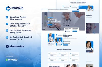 Medizin - Medical Services Elementor Template Kit