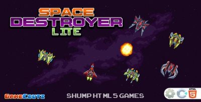 Space Destroyer Lite - Construct Game