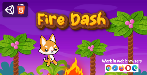 FireDash | HTML5 Game | Unity FireDash | HTML5 Game | Unity