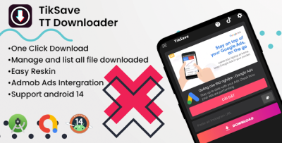 TikSave - TikTok Video Downloader App Without Watermark