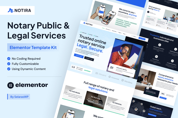 Notira - Notary Public & Legal Services Elementor Pro Template Kit Notira - Notary Public & Legal Services Elementor Pro Template Kit