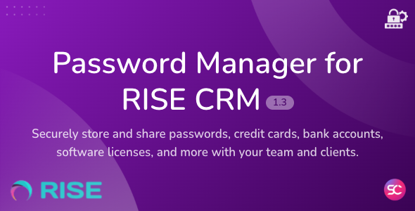 Password Manager for RISE CRM Password Manager for RISE CRM