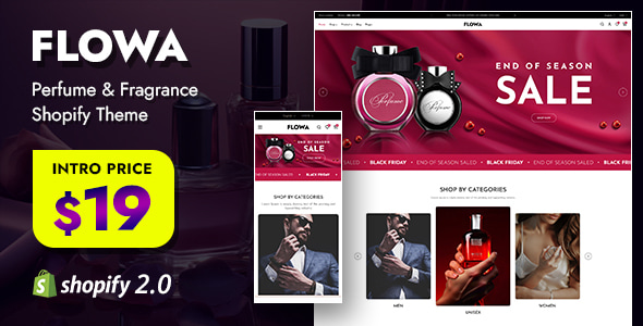 Flowa – Perfume & Fragrance Shopify Theme Flowa – Perfume & Fragrance Shopify Theme