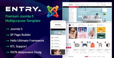 Entry - Premium Joomla 5 Multipurpose Template