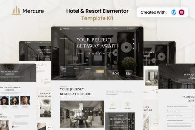 Mercure - Hotel & Resort Elementor Template Kit