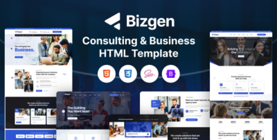 Bizgen - Business Consulting HTML Template