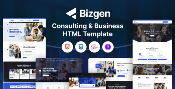 Bizgen - Business Consulting HTML Template Bizgen - Business Consulting HTML Template