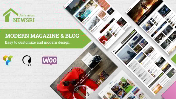 Newsri - WordPress Magazine Theme Newsri - WordPress Magazine Theme
