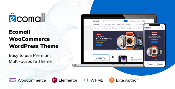Ecomall - Elementor Electronics WooCommerce Theme Ecomall - Elementor Electronics WooCommerce Theme