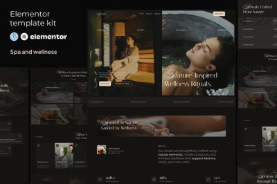 Senara - Spa & Wellness Elementor Template Kit