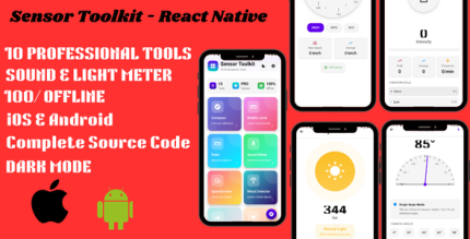 Sensor Toolkit - Professional All-in-One Measurement (Android & IOS ) Admob Ready