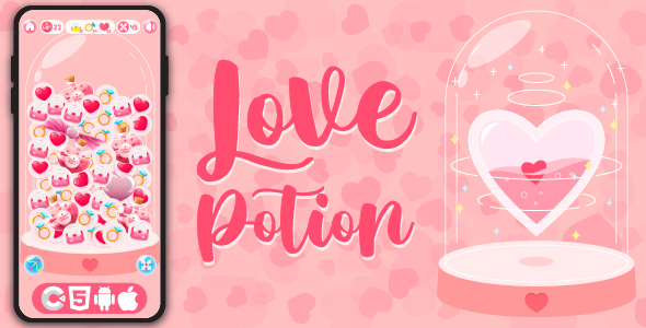 Love Potion - HTML5, Construct 3 Love Potion - HTML5, Construct 3