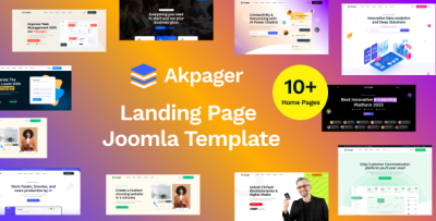 Akpager - Multipurpose Landing Page Joomla Template