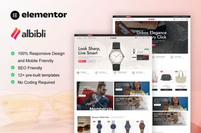 Albibli - Multipurpose Woocommerce Store Elementor Template Kit