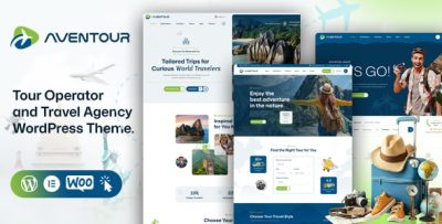 Aventour - Tour Operator & Travel Agency WordPress Theme