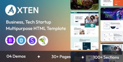 Axten - Business & Multipurpose HTML Template