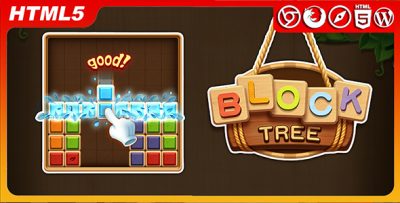Block Tree - HTML5 Game For Website(Included HTML5 Only)