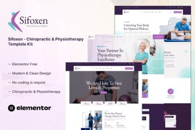 Sifoxen - Chiropractic & Physiotherapy Template Kit