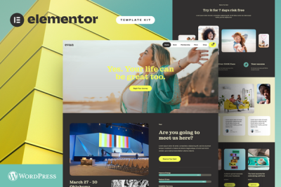 Evan - Life & Business Coach Elementor Pro Template Kit