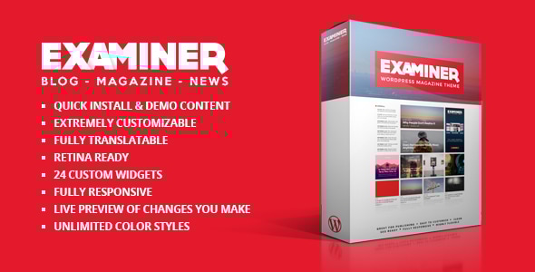 Examiner Magazine Theme Examiner Magazine Theme