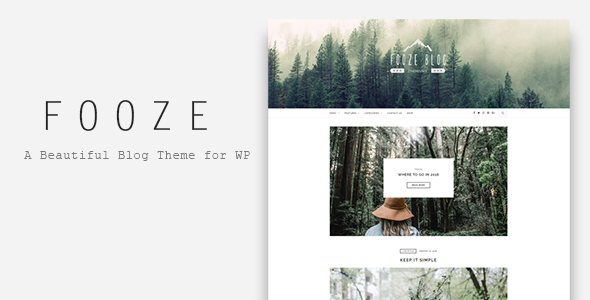Fooze - A Responsive Blog Theme Fooze - A Responsive Blog Theme