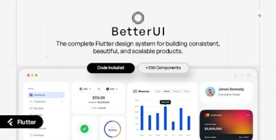 BetterUI - Flutter UI Kit