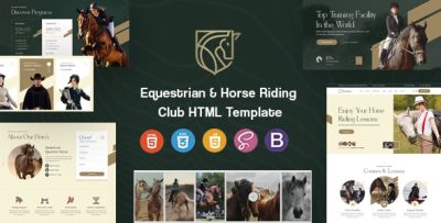 Hooves - Equestrian & Horse Riding Club HTML Template