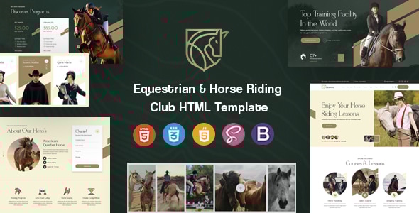 Hooves - Equestrian & Horse Riding Club HTML Template Hooves - Equestrian & Horse Riding Club HTML Template