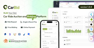 CarBid - Ride Auction and Bidding Platform