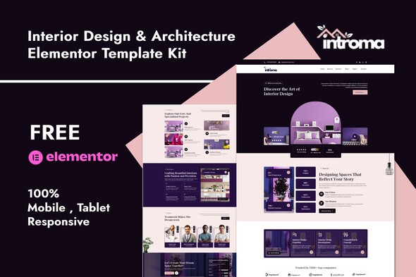 Introma - Interior Design & Architecture Elementor Template Kit Introma - Interior Design & Architecture Elementor Template Kit