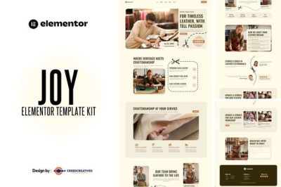 Joy - Leather Workshop Elemetor Template Kit