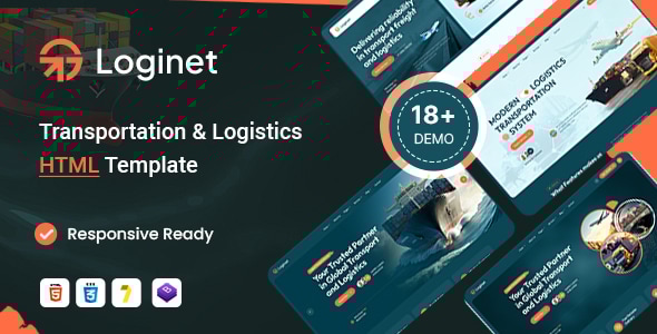 Loginet – Transportation & Logistics HTML5 Template Loginet – Transportation & Logistics HTML5 Template