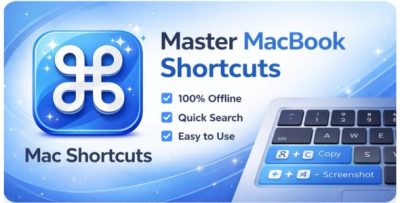 MacKeys - Mac Shortcut Keys Android App
