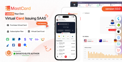 MastCard - Virtual Card Issuing SAAS Full Solution