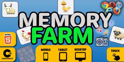 Memory Farm - Match Game for Kids (PC, Tablet & Mobile)