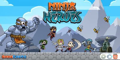 Ninja Heroes - Construct Game