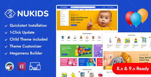 Nukids - Kids Fashion & Toys Store Prestashop Responsive Theme Nukids - Kids Fashion & Toys Store Prestashop Responsive Theme