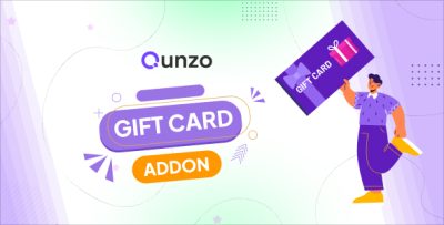 Qunzo - Gift Cards Module Addon