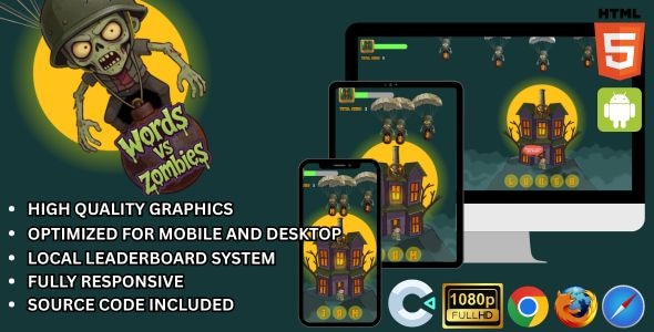 WordsVsZombies Educational Game(Construct 3) WordsVsZombies Educational Game(Construct 3)