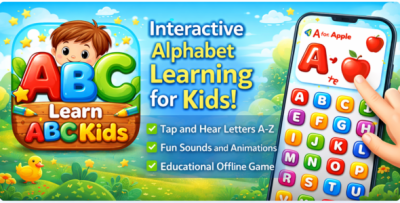 Learn ABC Kids - Premium Offline Android Learning App (Kotlin)