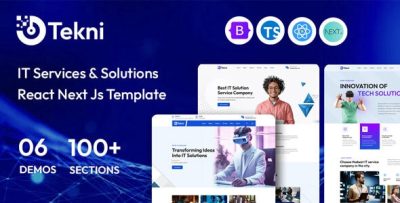 Tekni – IT Solutions & Services React Next.js Template