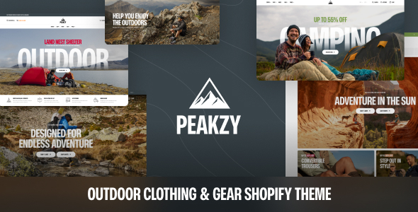 Peakzy – Outdoor Clothing & Gear Shopify Theme OS 2.0 Peakzy – Outdoor Clothing & Gear Shopify Theme OS 2.0