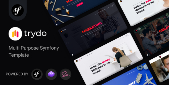 Trydo - Agency and Portfolio Symfony Template Trydo - Agency and Portfolio Symfony Template