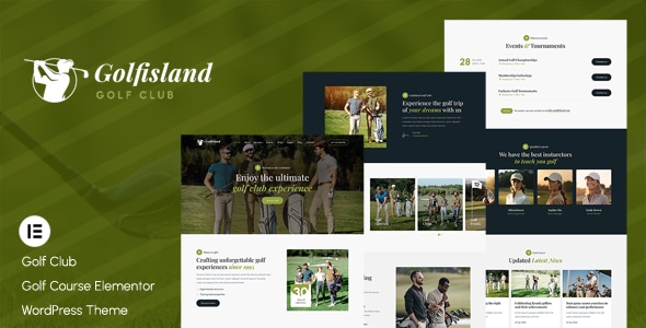 Golfisland - Golf Club & Course Elementor WordPress Theme Golfisland - Golf Club & Course Elementor WordPress Theme