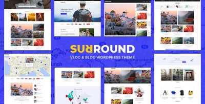 Surround - Vlog & Blog WordPress Theme