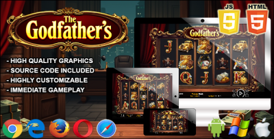 The Godfathers - HTML5 Slot Machine
