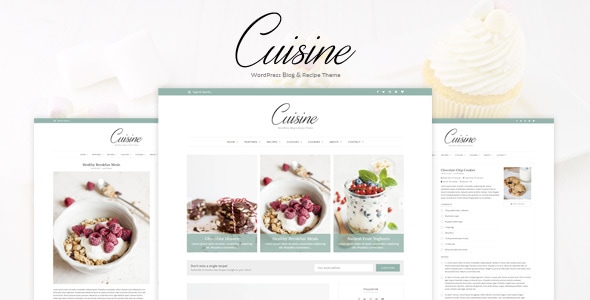 Cuisine - WordPress Blog & Recipe Theme Cuisine - WordPress Blog & Recipe Theme
