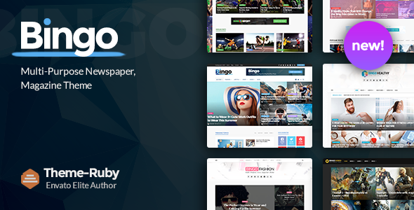 Bingo - Newspaper & Magazine WordPress Theme Bingo - Newspaper & Magazine WordPress Theme