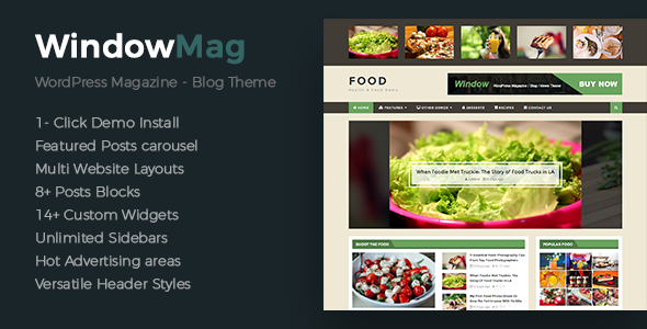 WindowMag - News & Magazine WordPress Theme WindowMag - News & Magazine WordPress Theme