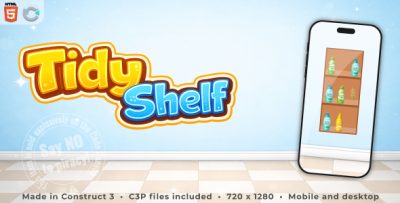 TidyShelf - HTML5 Casual game